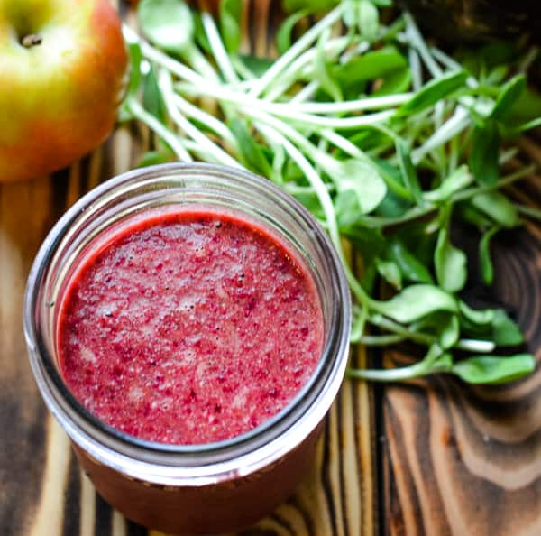 Antioxidant Rich Beet and Spinach Smoothie