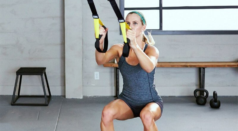 TRX Lower Body Workout - Legs Exercises