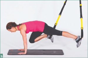 Fig B trx mountain climbers