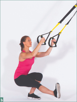 Fig A trx single leg squat